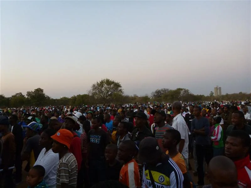 Archive photograph of a concert at GSS Grounds in 2012, showing the outdoor grounds; not the 2026 event setup.